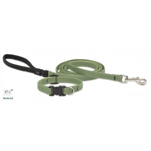 Lupine ECO Collection Moss Padded Handle Leash 1,25 cm width - For small dogs