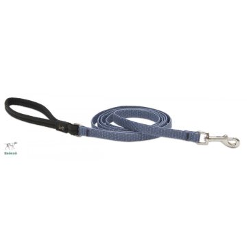   Lupine ECO Collection Mountain Lake Padded Handle Leash 1,25 cm width - For small dogs