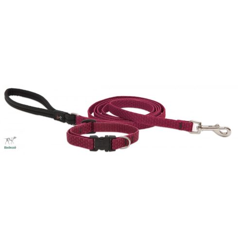 Lupine ECO Collection Berry Padded Handle Leash 1,25 cm width - For small dogs