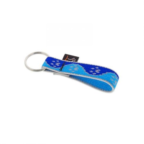 Lupine Split ring Keychain Highlights collection Blue-Paws 1,9 cm wide
