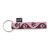 Lupine Split ring Keychain Tickled Pink 1,9 cm wide