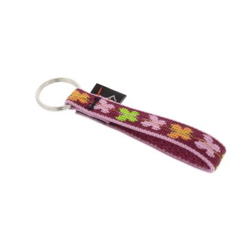 Lupine Split ring Keychain Spring Blush 1,25 cm wide