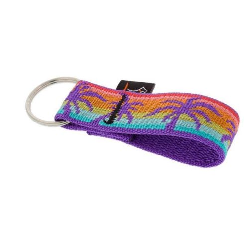 Lupine Split ring Keychain Sunset Beach 2,5 cm wide