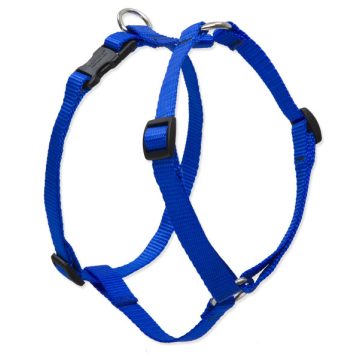   Lupine Basic Solids Blue Roman Harness 2,5 cm width  51-81 cm - For medium and larger dogs