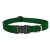 Lupine Basics Solids Green Adjustable Collar 2,5 cm width 31-50 cm -  For Medium and Larger Dogs