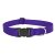 Lupine Basics Solids Purple Adjustable Collar 2,5 cm width 31-50 cm -  For Medium and Larger Dogs