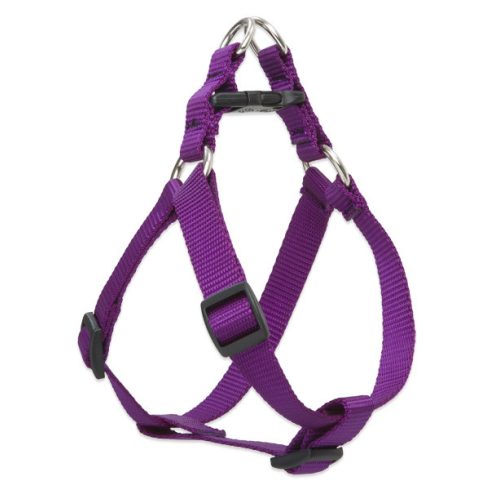 Lupine Basic Solids Purple Step-in Harness 2,5 cm width  49-68 cm - For medium and larger dogs