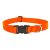 Lupine Basics Solids Blaze Orange Adjustable Collar 2,5 cm width 41-71 cm -  For Medium and Larger Dogs