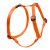 Lupine Basic Solids Blaze Orange Roman Harness 2,5 cm width  51-81 cm - For medium and larger dogs