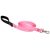 Lupine Basics Solids Pink Padded Handle Leash 2,5 cm width 183 cm -  For Medium and Larger Dogs