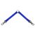 Lupine Basic Solids Blue Leash Coupler 1,9 cm width - For Medium  Dogs