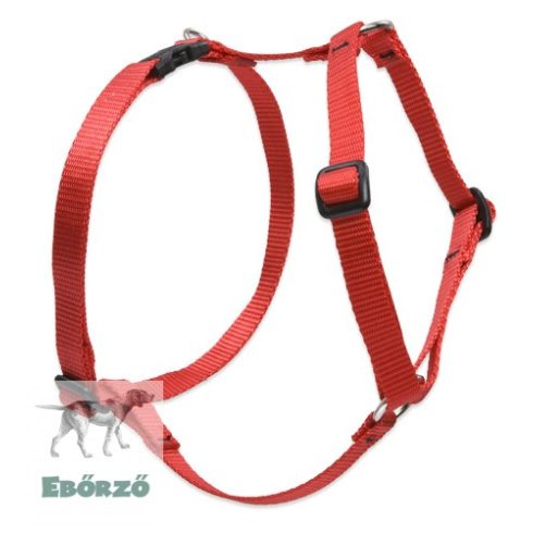 Lupine Basic Solids Red Roman Harness 1,9 cm width  36-60 cm - For the widest range of dog sizes