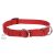 Lupine Basics Solids Red Martingale Training Collar 1,9 cm width 36-51 cm -  For Medium Dogs