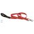 Lupine Basics Solids Red Padded Handle Leash 1,9 cm width 122 cm -  For the widest range is dog sizes