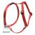 Lupine Basic Solids Red Roman Harness 1,9 cm width  51-81 cm - For the widest range of dog sizes