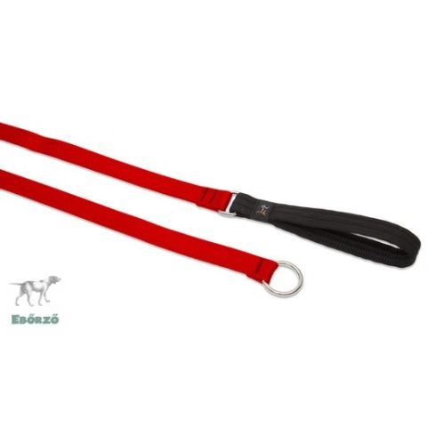 Lupine Basics Solids Red Slip Lead 1,9 cm width 183 cm -  For Medium and Large Dogs