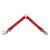 Lupine Basic Solids Red Leash Coupler 1,9 cm width - For Medium  Dogs