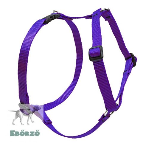 Lupine Basic Solids Purple Roman Harness 1,9 cm width  36-60 cm - For the widest range of dog sizes