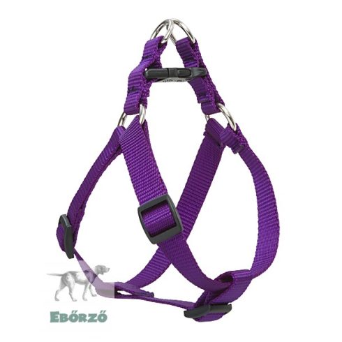 Lupine Basic Solids Purple Step-in Harness 1,9 cm width  39-53 cm - For the widest range of dog sizes