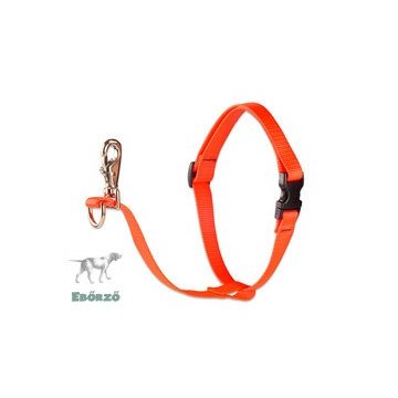   Lupine Basic Solids Blaze Orange No Pull Training Harness 1,9 cm width 36-60  cm - For small and medium dogs