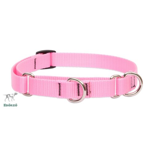 Lupine Basics Solids Pink Martingale Training Collar 1,9 cm width 26-35 cm -  For Medium Dogs