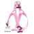 Lupine Basic Solids Pink Step-in Harness 1,9 cm width  39-53 cm - For the widest range of dog sizes