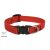 Lupine Basics Solids Red Adjustable Collar 1,25 cm width 21-30 cm -  For Small Dogs