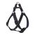 Lupine Basic Solids Black Step-in Harness 1,25 cm width 26-33 cm - For small dogs and puppies