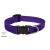 Lupine Basics Solids Purple Adjustable Collar 1,25 cm width 16-22 cm -  For Small Dogs