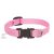 Lupine Basics Solids Pink Adjustable Collar 1,25 cm width 16-22 cm -  For Small Dogs