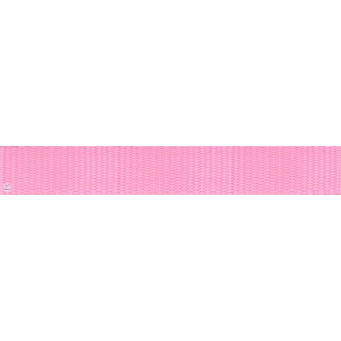 Lupine Basics Solids Pink Adjustable Collar 1,25 cm width 26-40 cm -  For Small Dogs