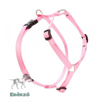   Lupine Basic Solids Pink Roman Harness 1,25 cm width  31-50 cm - For small dogs and puppies
