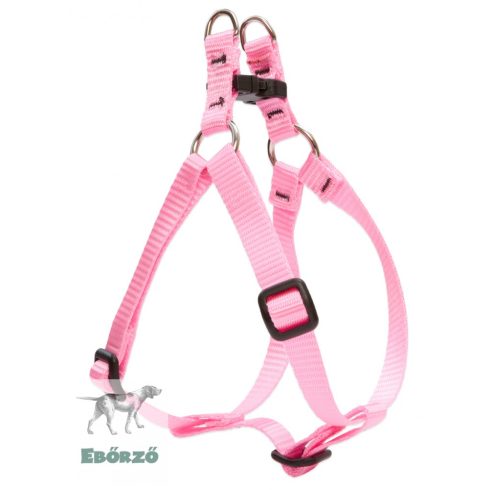 Lupine Basic Solids Pink Step-in Harness 1,25 cm width  31-45 cm - For small dogs and puppies