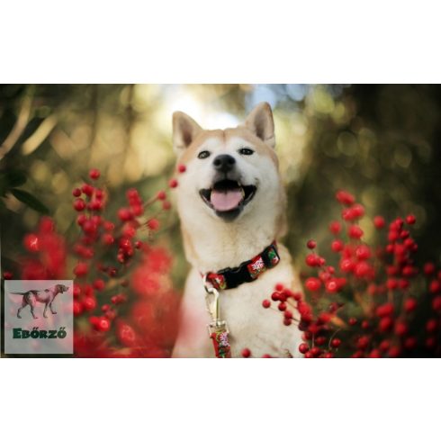 LUPINE nyakörv (Christmas Cheer 2,5 cm széles 31-50 cm)