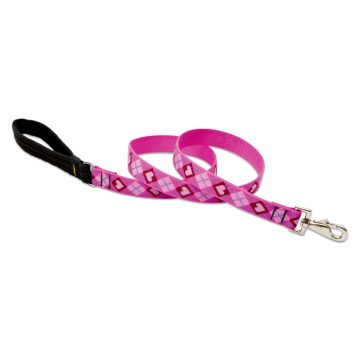   Lupine Original Designs Puppy Love Padded Handle Leash 2,5 cm width 183 cm - For medium and larger dogs