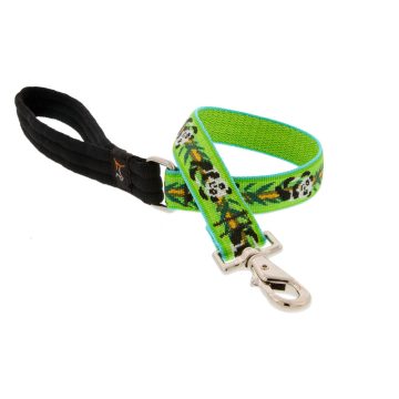   Lupine Original Designs Panda Land Padded Handle Leash 2,5 cm width 61 cm - For medium and larger dogs