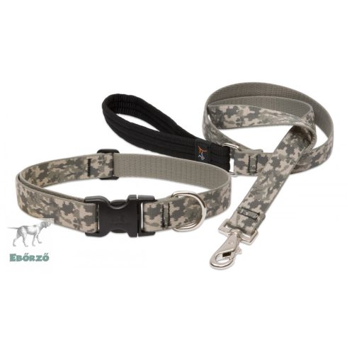 Lupine Original Designs ACU Padded Handle Leash 2,5 cm width 122 cm - For medium and larger dogs