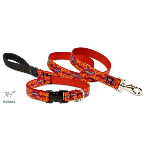 LUPINE Halsband (Go go Gecko 2,5 cm breit 41-71 cm)