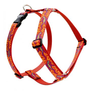   Lupine Original Collection Go Go Gecko Roman Harness  2,5 cm width 51-81 cm -  For Medium and Larger Dogs