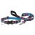Lupine Original Designs Flower Power Padded Handle Leash 2,5 cm width 122 cm - For medium and larger dogs