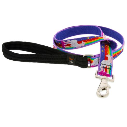 Lupine Microbatch Collection Magic Unicorn Padded Handle Leash 2,5 cm width 61 cm - For medium and larger dogs