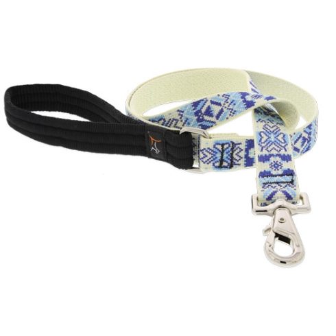 Lupine Microbatch Collection Fair Isle Padded Handle Leash 2,5 cm width 183 cm - For medium and larger dogs