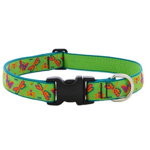 Lupine Microbatch Collection Meadow Adjustable Collar 2,5 cm width 41-71 cm -  For Medium and Larger Dogs