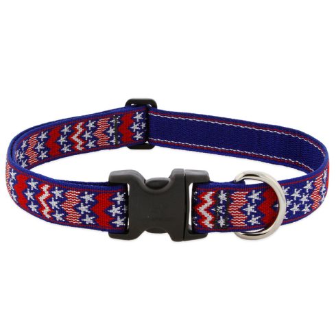 Lupine Microbatch Collection America Adjustable Collar 2,5 cm width 41-71 cm -  For Medium and Larger Dogs