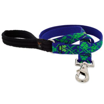   Lupine Microbatch Collection Lucky Padded Handle Leash 2,5 cm width 122 cm - For medium and larger dogs