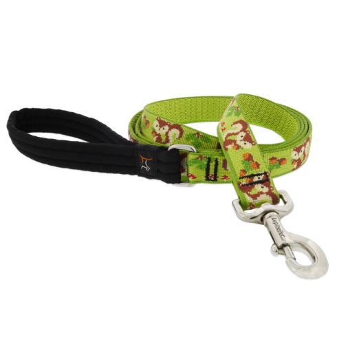 Lupine Microbatch Collection Gonuts Padded Handle Leash 2,5 cm width 122 cm - For medium and larger dogs