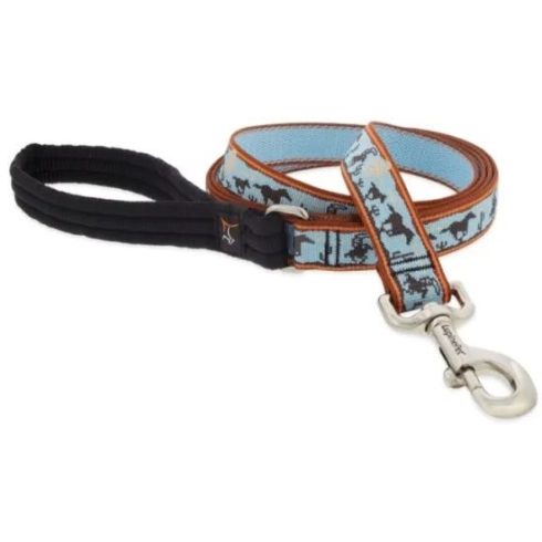 Lupine Microbatch Collection Giddyup Padded Handle Leash 2,5 cm width 183 cm - For medium and larger dogs