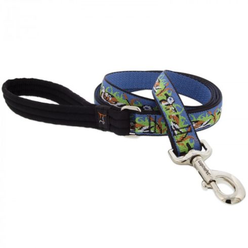 Lupine Microbatch Collection Peeking Duck Padded Handle Leash 2,5 cm width 122 cm - For medium and larger dogs