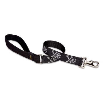   Lupine Original Designs Bling Bonz Padded Handle Leash 2,5 cm width 61 cm - For medium and larger dogs