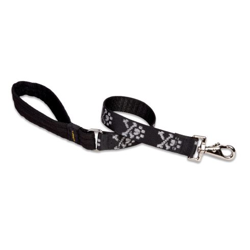 Lupine Original Designs Bling Bonz Padded Handle Leash 2,5 cm width 61 cm - For medium and larger dogs